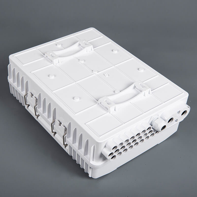 outdoor fiber optic distribution box back